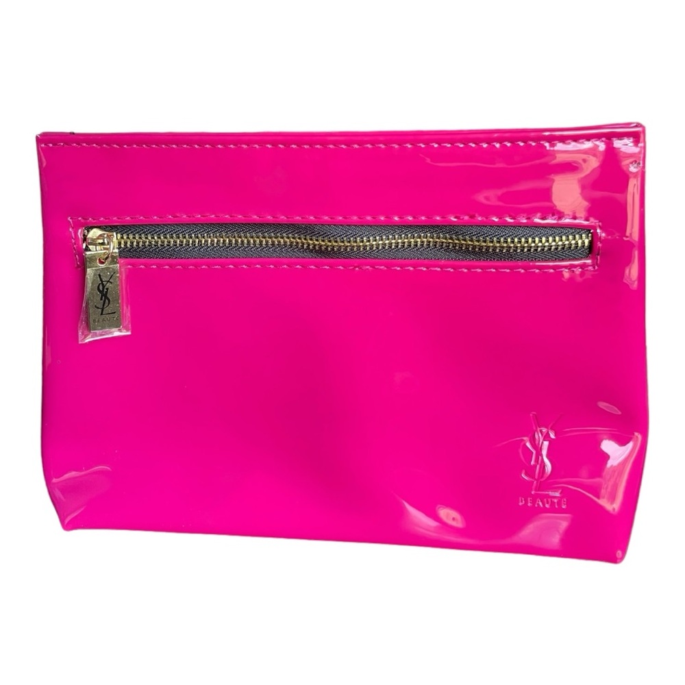Yves Saint Laurent YSL Beauty Pink Cosmetic Pouch